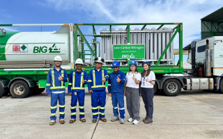 บีไอจี จับมือ HMC Polymers ใช้ Low Carbon Nitrogen Express Service 