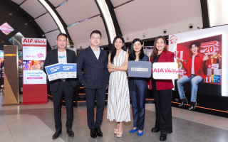  เอไอเอ เดินหน้าจับมือ เอส เอฟ เปิดตัว “AIA LOUNGE” สาขาที่ 2 พร้อมสร้างประสบการณ์สุดพิเศษ