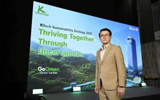  กสิกรไทย เร่งเครื่องปรับยุทธศาสตร์ความยั่งยืน จาก "ESG-based Strategy"