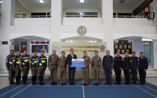 วิริยะประกันภัย ส่งมอบประกันภัย PA ทุนประกัน 54.3 ล้าน  เสริมศักยภาพตำรวจจราจรโครงการพระราชดำริ