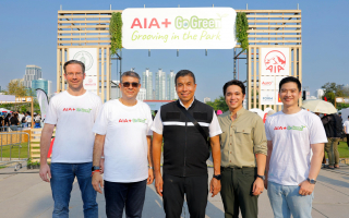เอไอเอ ยกระดับพื้นที่สีเขียวใจกลางกรุงเทพฯ เชื่อมโยงสุขภาพ ความยั่งยืน 