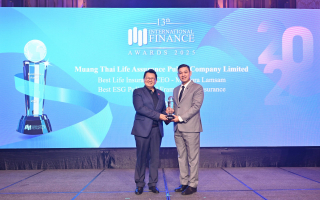 เมืองไทยประกันชีวิต คว้ารางวัล “Best ESG Policy and Framework”