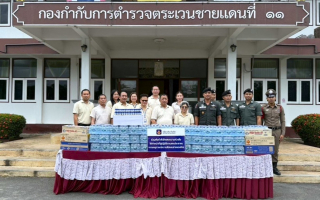 วิริยะประกันภัย มอบสิ่งของจำเป็นหนุนเจ้าหน้าที่แนวหน้า จ.จันทบุรี